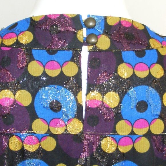 ANNA SUI Target Dress, M, Circle Dress, 20th Anniversary, Shift, Sleeveless - Picture 4 of 11